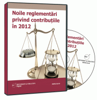 Noile reglementari privind contributiile in 2012