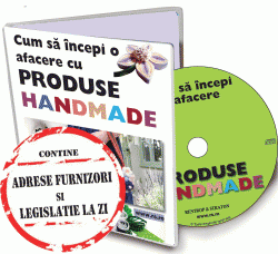 O afacere la domiciliu cu obiecte handmade!