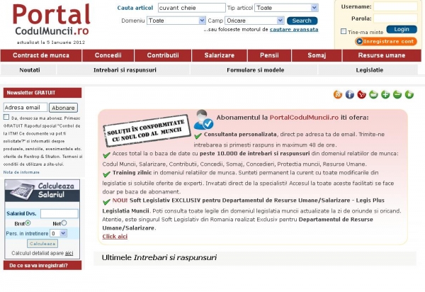 Portal Codul Muncii