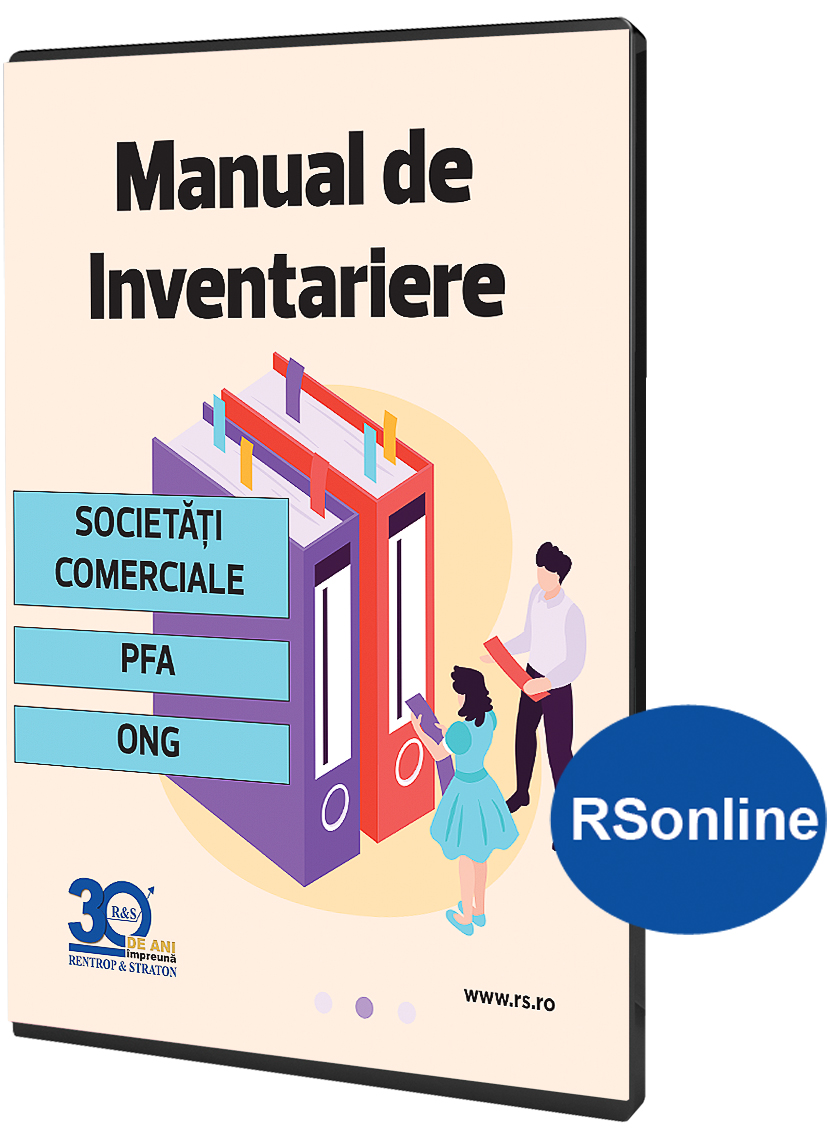 Manualul de inventariere. Societati comerciale. PFA. ONG