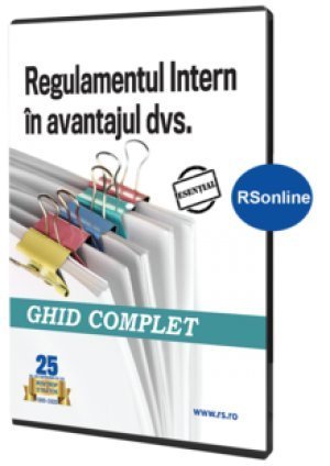Regulamentul intern in avantajul dvs. - vizualizare in RSonline