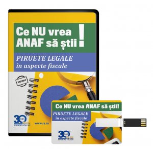 Ce NU vrea ANAF sa afli. Piruete legale in aspecte fiscale (pret standard)