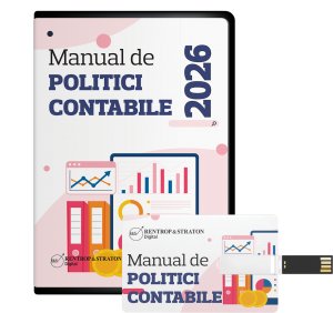 Manual de politici contabile 2024 - pe stick (USB)
