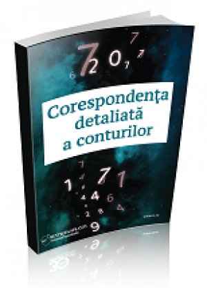 Corespondenta detaliata a conturilor - REDUCERE 25%