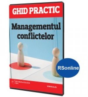 Managementul conflictelor - varianta online, cu vizualizare in rsonline.ro