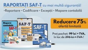 Pachet ghiduri SAF-T pentru contabili. Raportare, codificare, mapare