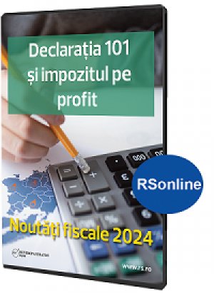 Declaratia 101 si Impozitul pe profit in 2024 - format online