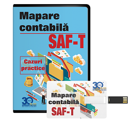 Mapare contabila SAF-T. Cazuri practice