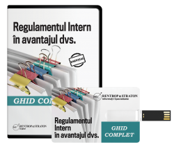 Regulamentul intern in avantajul dvs - Stick USB