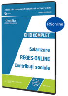 Consilier Ghid complet de Salarizare, REGS-ONLINE si Contributii sociale