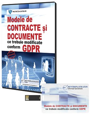 Modele de contracte si documente modificate conform GDPR - stick