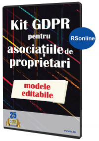 Kit GDPR pentru asociatiile de proprietari