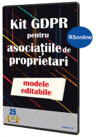 Kit GDPR pentru asociatiile de proprietari