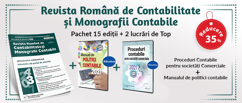 Revista Romana De Contabilitate Si Monografii Contabile