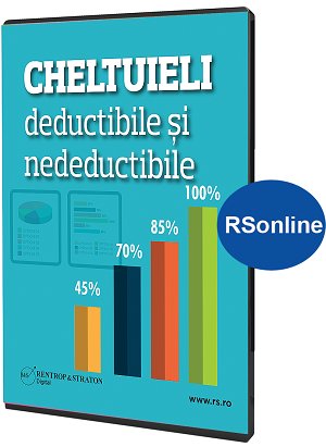 Cheltuieli deductibile si nedeductibile (acces online - fara taxa de transport)