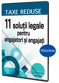 Taxe reduse - 11 solutii legale pentru angajatori
