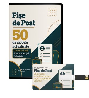 Fise de post - 50 modele actualizate conform Legii Transparentei Salariale