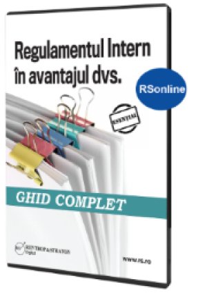 Regulamentul intern in avantajul dvs. - vizualizare in RSonline
