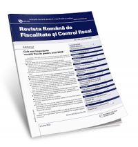 Revista de Fiscalitate si Control Fiscal