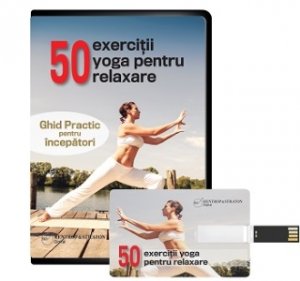 [20% REDUCERE] 50 de exercitii yoga pentru relaxare