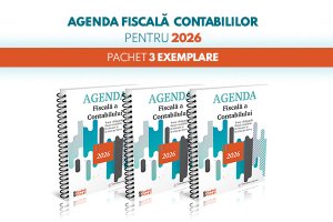Pachet 3 exemplare Agenda Fiscala a Contabilului 2026 (40% reducere)