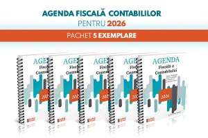 Pachet 5 exemplare Agenda Fiscala a Contabilului 2026 (50% reducere)