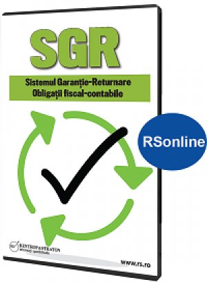 SGR. Sistemul Garantie-Returnare. Obligatii fiscal-contabile (format online)