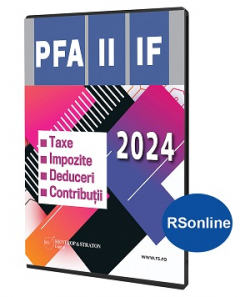 PFA: Taxe, impozite, contributii, deduceri