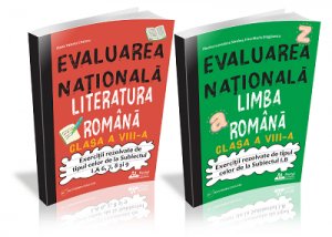 [25% REDUCERE + TRANSPORT GRATUIT] Colectie culegeri exercitii rezolvate Literatura romana + Limba romana