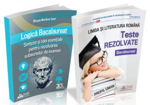 [25% REDUCERE] Colectie culegeri CLASA a XII-a: Sinteze logica + Teste rezolvate romana[OF:18513]