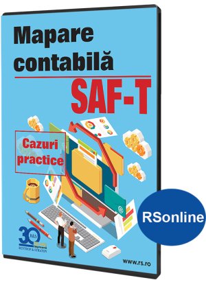 Mapare contabila SAF-T. Cazuri practice (online)