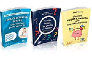 [10% REDUCERE] Limba romana. Teste rezolvate pentru clasa a VI-a + Notiuni, sinteze, fise practice si teoretice conform DOOM3 + Memorator matematica gimnaziu