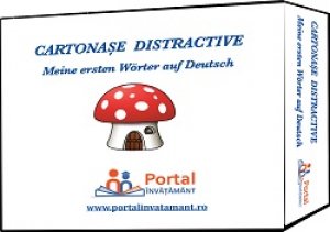 Set 257 cartonase distractive pentru invatarea limbii germane