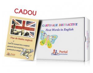 Set 250 cartonase distractive pentru invatarea limbii engleze