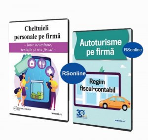 Pachet 40% reducere Cheltuieli pe firma + Autoturisme pe firma [OF:18460]