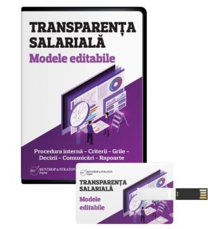 Transparenta salariala. Modele editabile