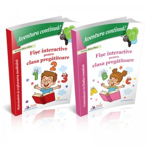 [25% Reducere] PACHET Aventura continua! Fise distractive pentru clasa pregatitoare [OF:18609]