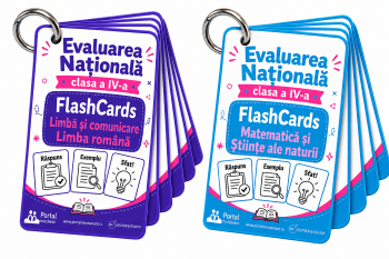 Pachet FlashCards Evaluarea Nationala clasa a IV-a