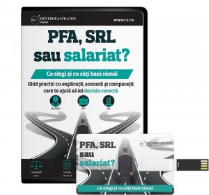 PFA, SRL sau salariat? Ce alegi si cu cati bani ramai &ndash; Stick USB + acces online